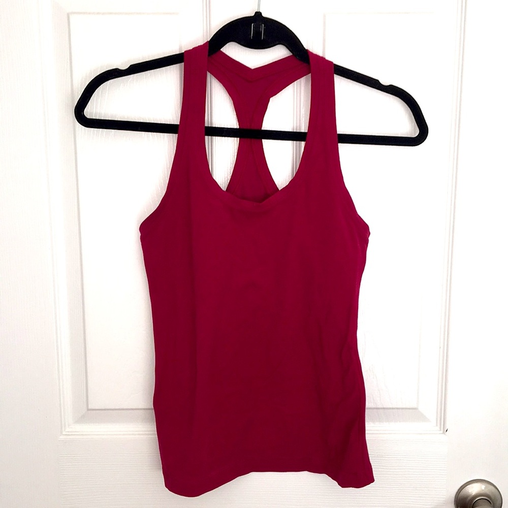 lululemon Cool Racerback Nulu - Hot Pink Size 6